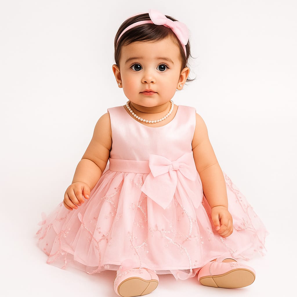 Baby Pink Fancy Frock