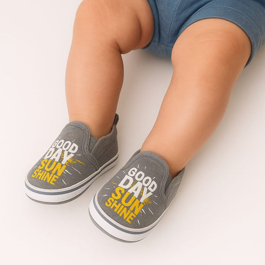 Baby Grey Booties