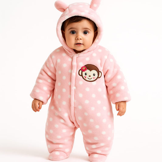 Baby Girl Romper Shoking Pink