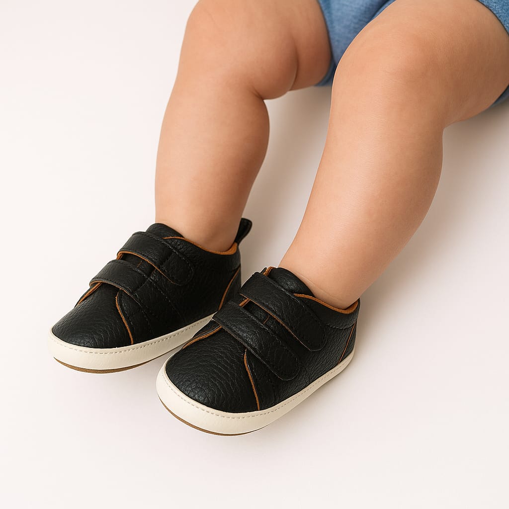 Baby Black Booties