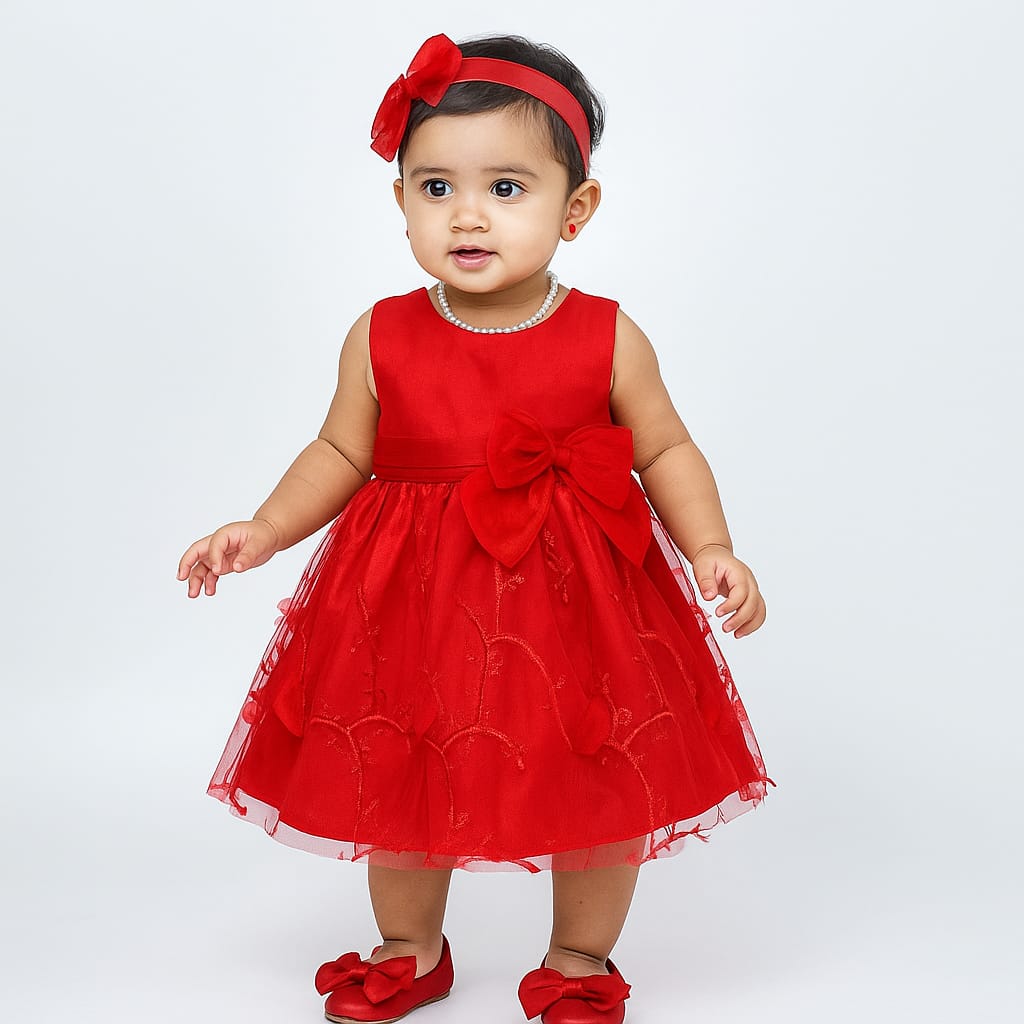 Red Fancy Frock