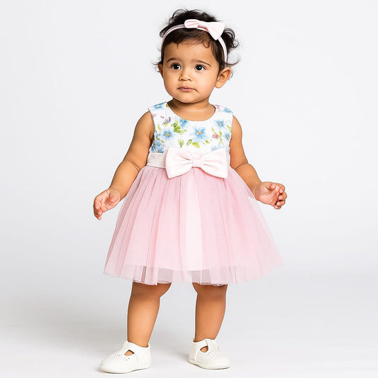 Fancy Frock Baby Pink
