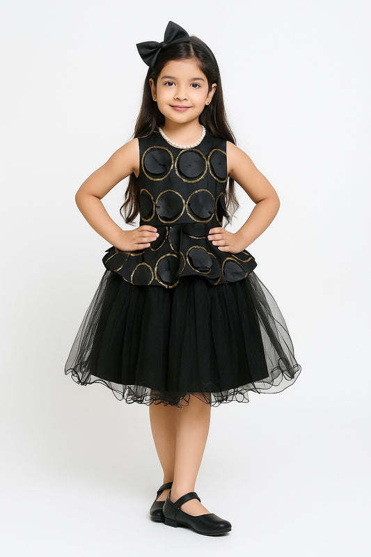 Black Fancy Frock