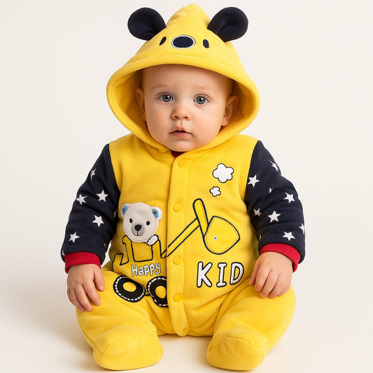 Baby Boy Romper Yellow