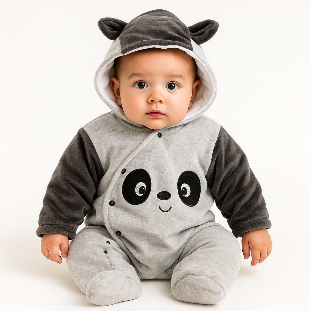 Baby Romper Grey