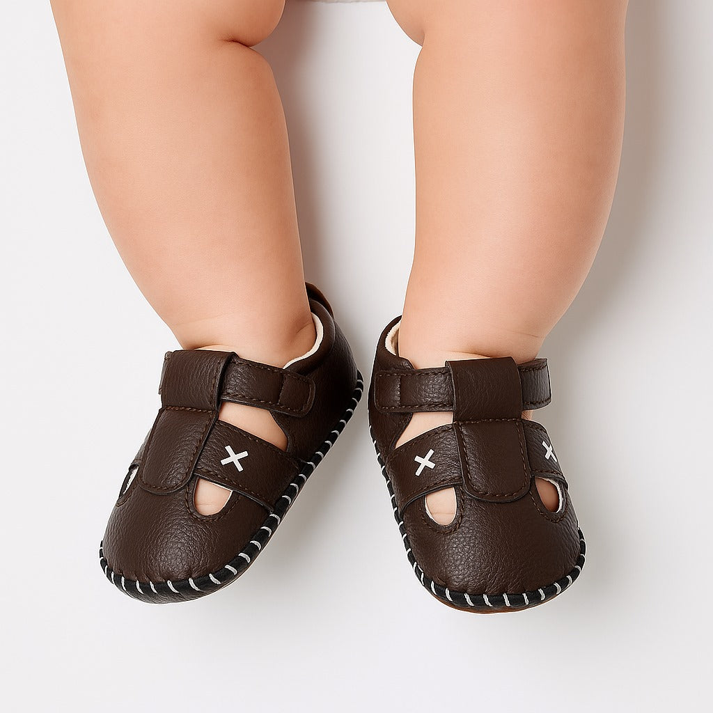 Baby Brown sandal Booties