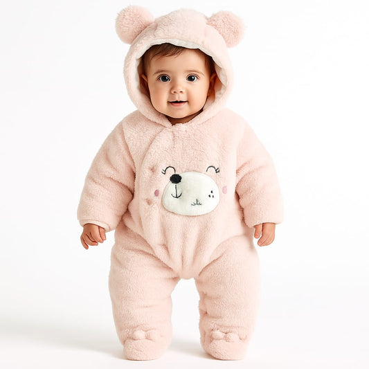 Baby Girl Romper Fluffy