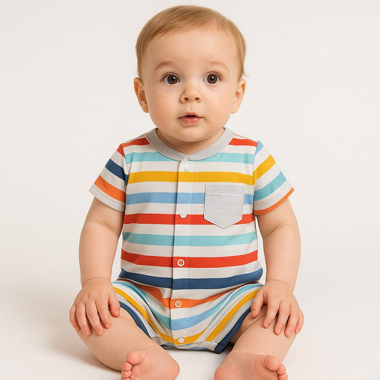 Boy Romper Colour Full