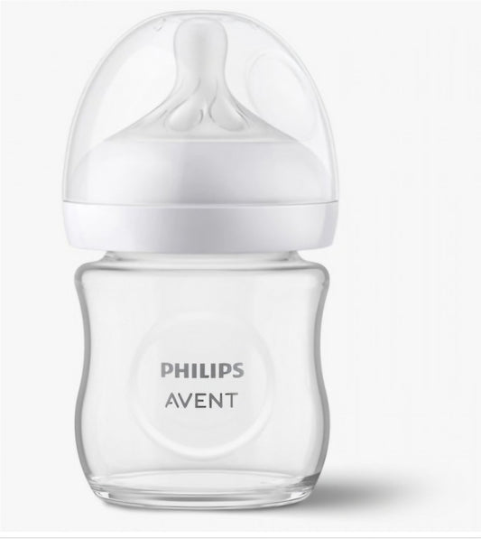 Philips Avent Natural Response Glass Bottle 120ml Bottle PK1 (SCY930/01)